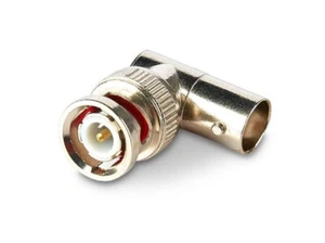 BNC-RA rechtwinklig BNC Adapter Buchse auf Stecker 50 Ohm - Bild 1 von 3