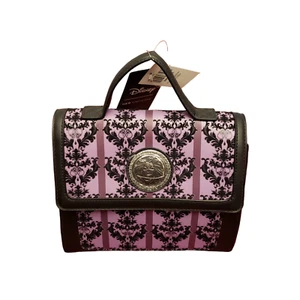 Disney Haunted Mansion Madame Leota Crossbody Satchel Bag Purse Purple NWT - Picture 1 of 6