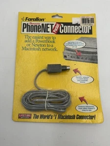 Vintage PhoneNET Pocket Connector For PowerBook Or Newton To Macintosh - Picture 1 of 2