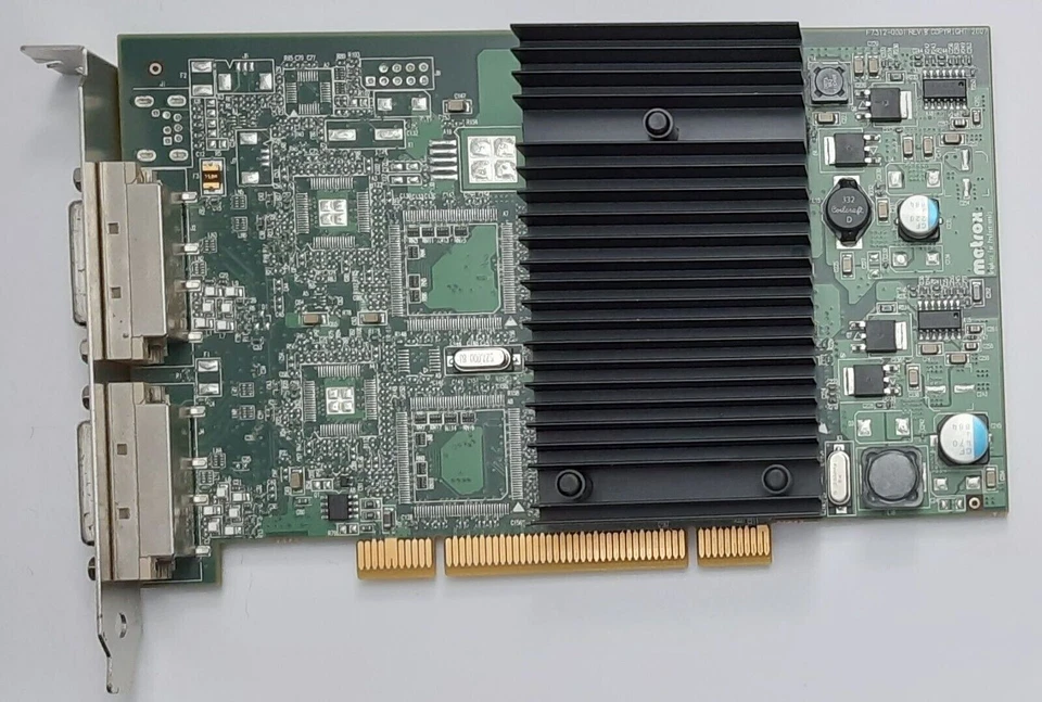 DELL GPG3M Matrox P69-MDDP128F P690 128MB PCI Dual-head Graphics Card 43-3 - Image 1 of 4