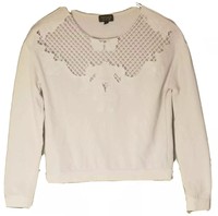 Topshop Tee /& Cake Freakin Meowt Cat Kitten print Crop Sweat Top Hoodie Sweater