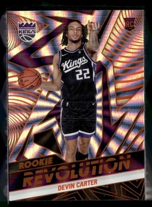 2024-25 REVOLUTION ROOKIE REVOLUTION SUNBURST /75 DEVIN CARTER KINGS - Picture 1 of 1