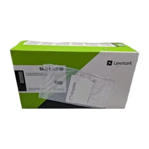 Oryginalny toner kontraktowy Lexmark 58D1U0E Black Ultra HY - NOWY ZAPIECZĘTOWANY - Zdjęcie 1 z 7