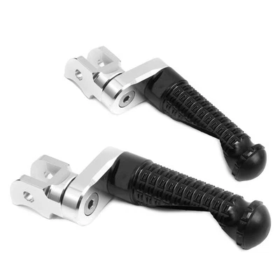 Clavijas de pie delanteras negras elevadoras MPRO 1 pulgada para Honda CBR250R 11-13 14 15 16 17 Foto 1 de 4