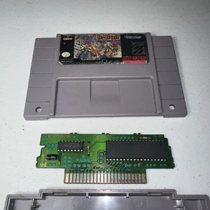 RARO Videojuego Auténtico Vintage Super Nintendo SNES Looney Tunes B-Ball *LEER* - Imagen 1 de 4