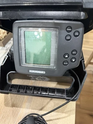 Humminbird Wide 100 Portable Fish / Depth Finder & 455 Transducer w/ Case - Image 1 of 4