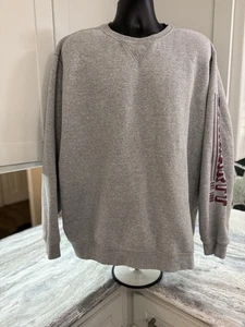 Carhartt Pullover Sweatshirt Men's XL HeatherGrey Long Sleeve Crewneck EUC - Picture 1 of 9
