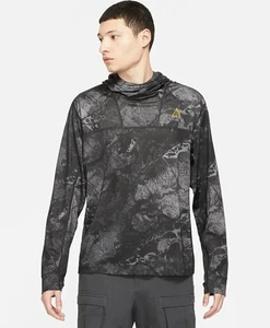 Nike ACG Hombres Dri-Fit ADV "Lava Tree" Pullover con Capucha Top Talla XL Negro Camuflaje - Imagen 1 de 18