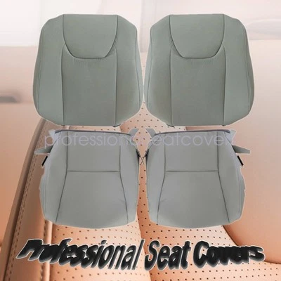 Cubierta de asiento de repuesto delantera inferior/superior para Lexus RX350 RX450h 2010-15 gris Foto 1 de 2