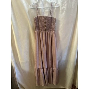 Maxi Vestido Berry Bliss Calado Guinga - Talla L - Imagen 1 de 6