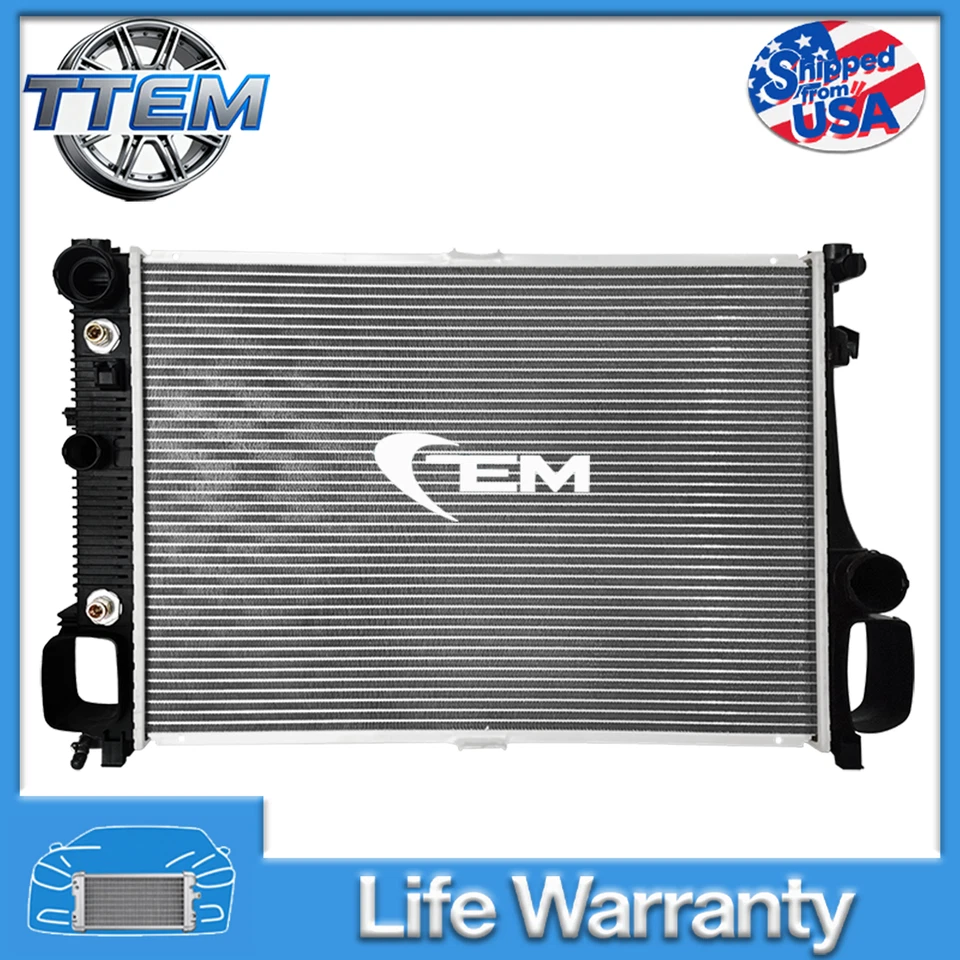For 2007-2014 Mercedes-Benz Cl550 S550 AT Radiator OE Style Aluminum Core 2875 Foto 1 de 4