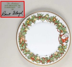 Fitz & Floyd St. Nicholas Dinner Plate 11570844 - Picture 1 of 1