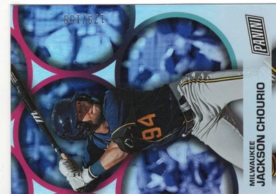 2023 Panini Father's Day Baseball Holo /199 Jackson Chourio #BB4 Milwaukee - Image 1 of 2