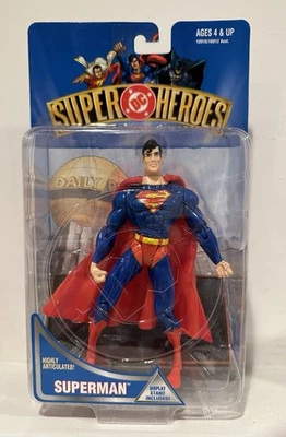 Figura de acción Hasbro 1999 DC Super Heroes Superman 6" - muy buena Foto 1 de 4