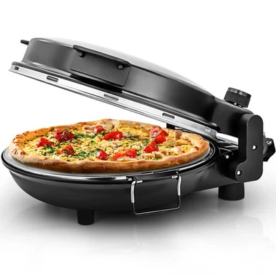 Pizzaofen PizzaMaker Pizzagrill für Fladenbrot Pizza Ø30cm 1200 Watt Bituxx - Bild 1 von 4