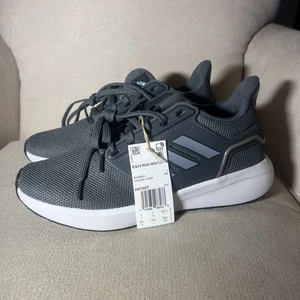 Nuevo Adidas EQ19 Run Para Mujer Talla 8.5 Gris Oscuro Tenis para Correr Zapatos H01957 - Imagen 1 de 12