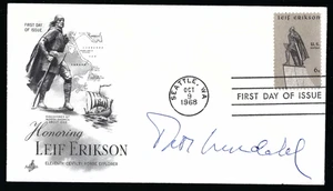Thor Heyerdahl signed Cover Kon-Tiki Expedition 1947, norwegischer Abenteurer - Bild 1 von 1