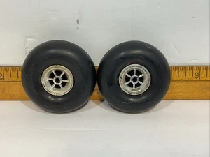 DU-BRO STYLE? DUBRO 2.50" 2 1/2" RUBBER R/C MODEL AIRPLANE WHEEL TIRE SET - Picture 1 of 9