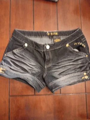 Pantalones Cortos Jean Dereon Azul Talla 13/14 Adorable On  Foto 1 de 4