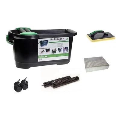 Hufa Fliesen Waschset 24 Liter Eimer Profi Clean + Spezial Fugen Wascheimer 9449 - Bild 1 von 3