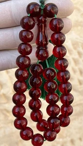 German Ottoman Faturan Rosary  33 فتوران الماني انتيك عثماني مطرانية شفرة ونفرة - Picture 1 of 24