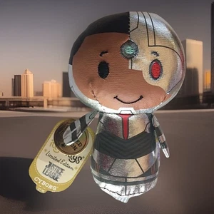 Peluche Hallmark Cyborg Justice League DC Comics nuovo KID1372 Itty Bittys - Foto 1 di 3