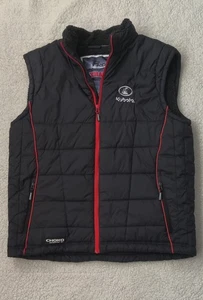 Kubota Choko Motorsports Pro Tech Black Winter Puffer Vest Pro Exhaust Men's XL - Picture 1 of 14