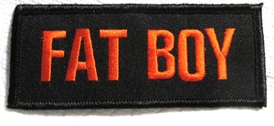 Patch Motociclista FAT BOY - Harley Davidson - Nuova - Foto 1 di 1