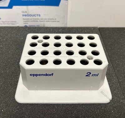 Bloco Eppendorf 5350-005-023, 4x6 2,0 mL para aquecedor de bloco Termostato Plus - Imagem 1 de 4