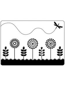 CARPETA DE ESTAMPADO ARTESANAL TOO "JARDÍN DE PRIMAVERA" CTFD4023 PARA TARJETAS - Imagen 1 de 1