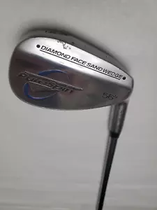 PURE SPIN GOLF CLUB RH 36" SAND WEDGE 56* DAIMOND FACE STEEL SHAFT REG. FLEX USA - Picture 1 of 19