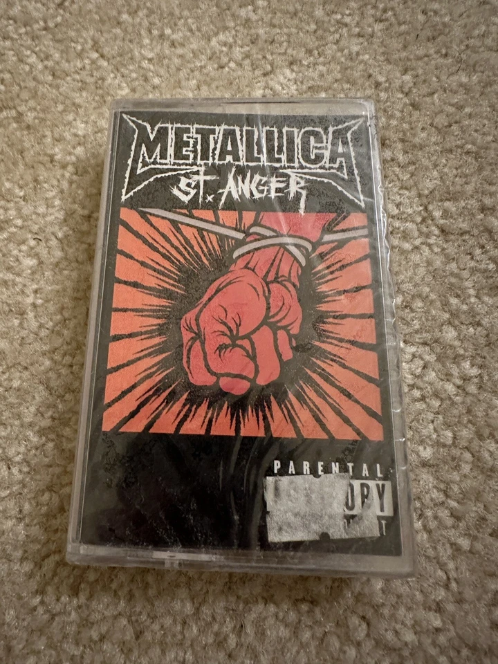 Metallica Cassette Philippines Tape Sealed St Anger Foto 1 de 2