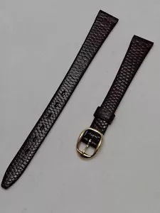 11 mm Milus Eidechse Leder Uhrenarmband Band Vintage NOS Swiss Made # X2 - Bild 1 von 4