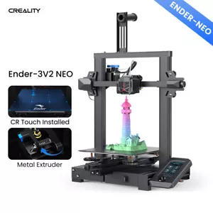 Gebraucht Creality Ender 3 V2 Neo 3D Drucker mit CR Touch Auto Nivellieren Metal Extruder - Bild 1 von 1