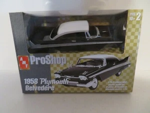 AMT Pro Shop 1958 Plymouth Belvedere Model Kit 1:25 2005 MIB Unbuilt - Picture 1 of 5