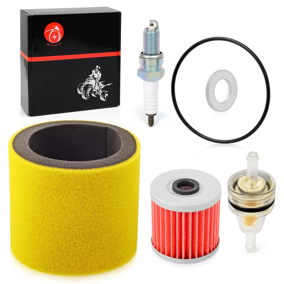 Air Filter Foam Oil Filter Spark Plug for Kawasaki KLF300-C Bayou 300 1989-2004  - Image 1 of 4