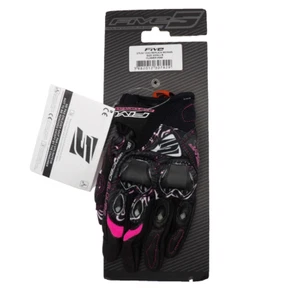 Five5 Stunt Evo Woman Motorcycle Gloves Pink Street Bike Size Small Women's - Picture 1 of 8