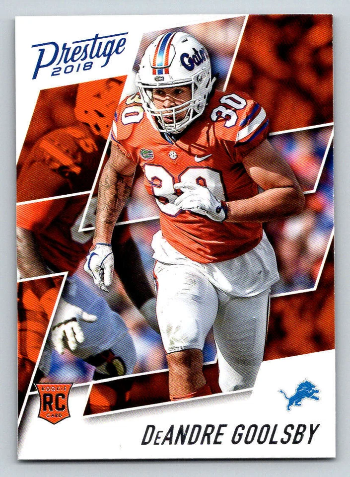 2018 Prestige #230 DeAndre Goolsby RC (ref 200200) - Image 1 of 2