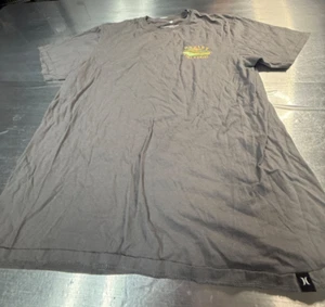 Hurley Surf & Enjoy Wave Beach Men's Gray T-Shirt Size Medium - Picture 1 of 13