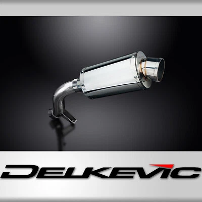 BMW R1200GS 2004-2009 Delkevic Slip On 9" Ovalado Acero Inoxidable Silenciador Kit Foto 1 de 4