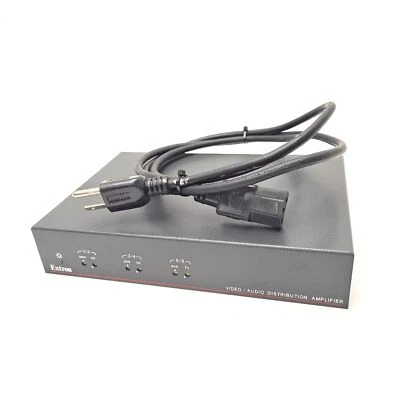 Extron DA6 AVEQ Video/Audio Distribution Amplifier 100-240VAC 0.2A 50/60Hz - Image 1 of 4