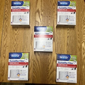 5 PACK BestAir HW500 Humidifier Replacement Wick Filter HCM Honeywell A KAZ 3020 - Picture 1 of 9