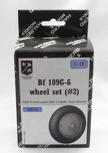 Bf 109G-6 Halberd Models wheels set #2 1/48 kit - Picture 1 of 9