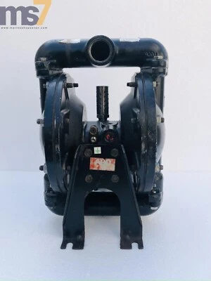 INGERSOLL RAND ARO 666100-362-C AIR DOUBLE DIAPHRAGM PUMP 1" ALUMINIUM #6 - Image 1 of 4