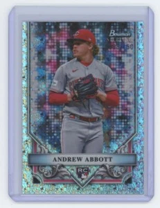 2024 Bowman Sterling Mini Diamonds rifrattore Andrew Abbott /150 #BSR-25 RC - Foto 1 di 2