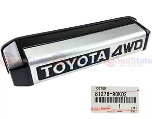 Genuine LandCruiser LJ71 LJ70 KZJ77 KZJ73 Number License Plate Light Lamp Cover - Picture 1 of 13