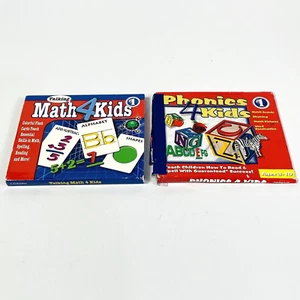 Phonics 4 Kids and Math 4 Kids PC CD-ROM Software Educational Software - Picture 1 of 4