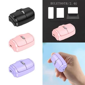 Mini Optical Mouse Ergonomic Mice Home PC 2.4G No Wire Finger Rings Mouse - Picture 1 of 30