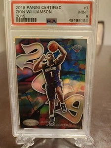 ZION WILLIAMSON GRAFFITI PRIZM ROOKIE CARD GRADED PSA 9 RC 2019-20 Certified - Bild 1 von 2