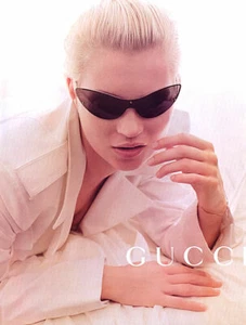 2001 Gucci Tom Ford Inez & Vinoodh Kate Moss Marilyn Monroe 3-page MAGAZINE AD - Picture 1 of 2